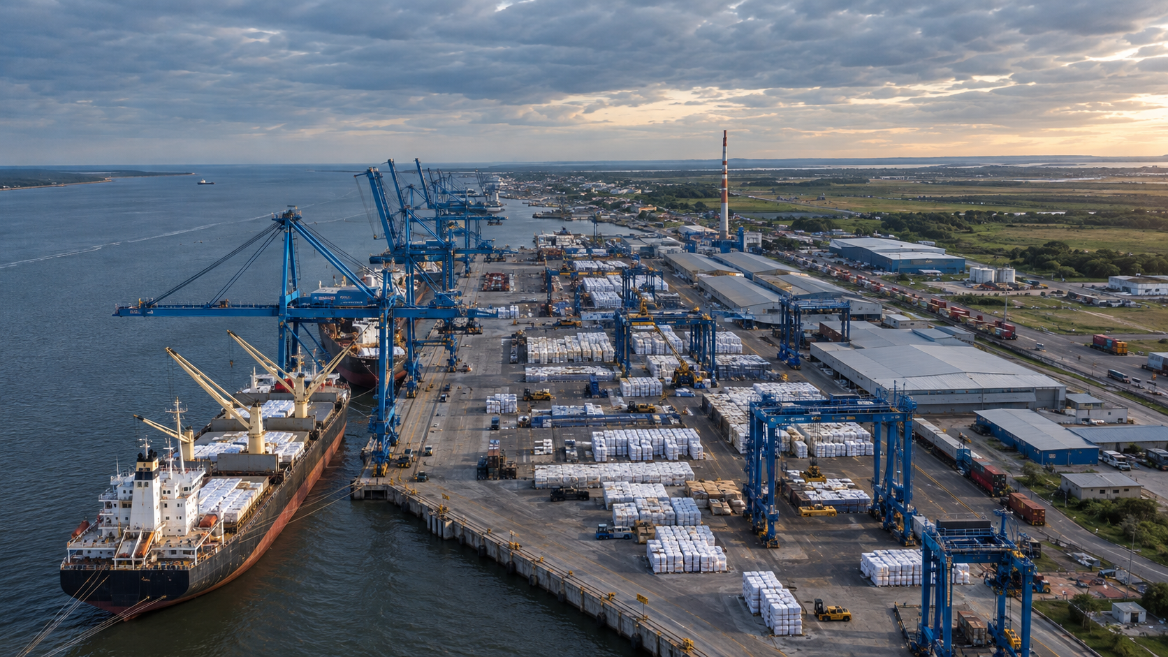 Novo terminal no Porto do Rio Grande vai turbinar exportação de celulose do Rio Grande do Sul