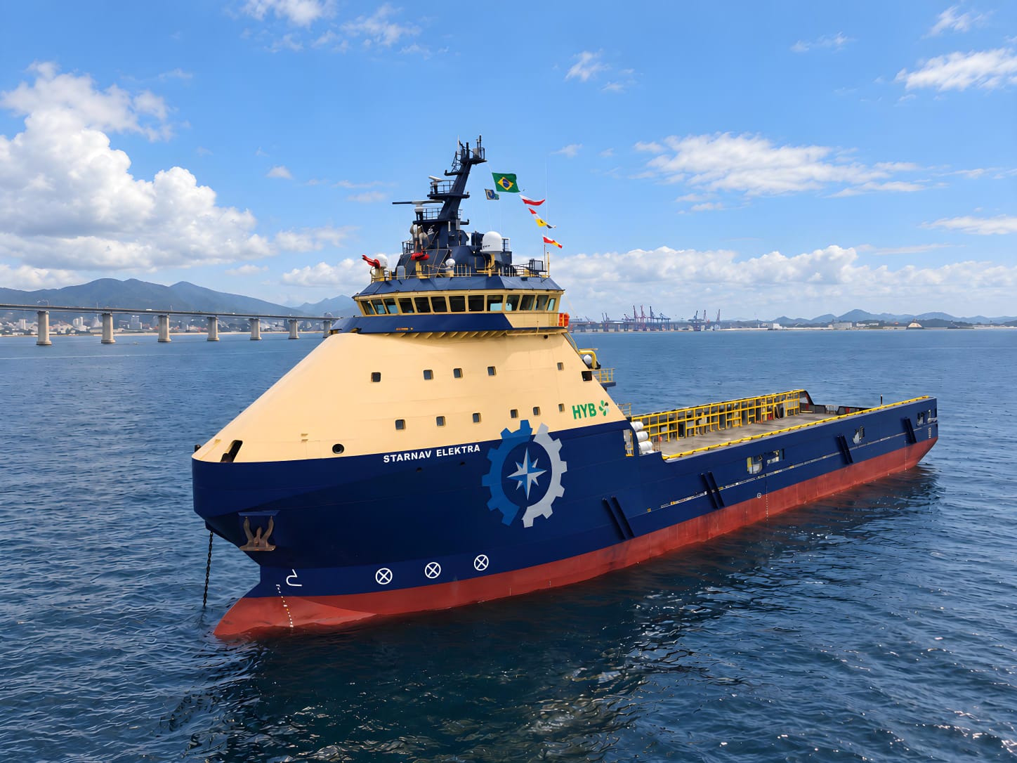 Primeiro navio do Programa Mar Aberto estreia com tripulação 100% feminina e propulsão híbrida